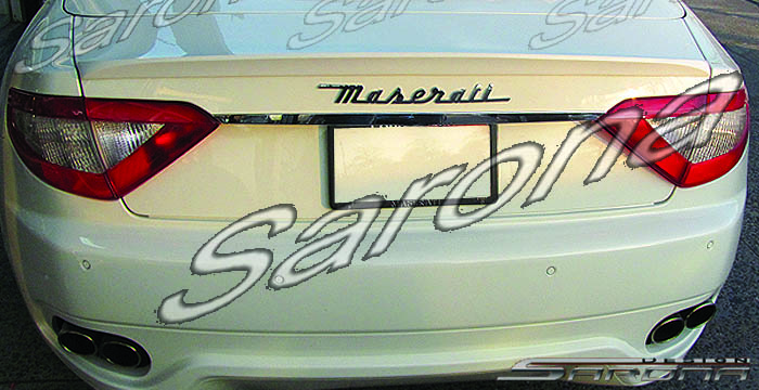 Custom Maserati Gran Turismo  Convertible Trunk Wing (2007 - 2013) - $525.00 (Part #MR-002-TW)